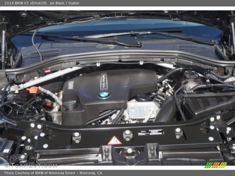 Jet Black / Oyster 2014 BMW X3 xDrive28i
