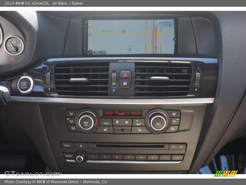 Jet Black / Oyster 2014 BMW X3 xDrive28i