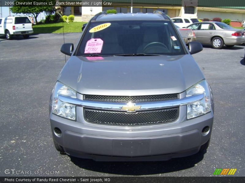 Dark Silver Metallic / Light Gray 2006 Chevrolet Equinox LS