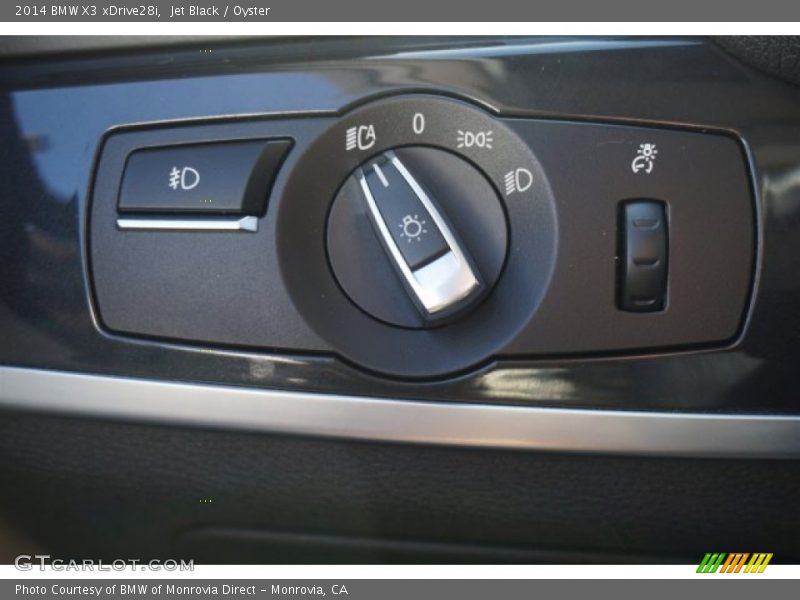 Jet Black / Oyster 2014 BMW X3 xDrive28i