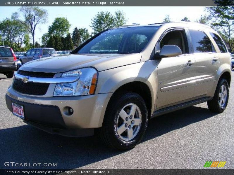 Sandstone Metallic / Light Cashmere 2006 Chevrolet Equinox LT AWD