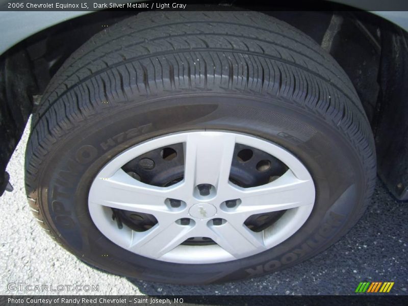 Dark Silver Metallic / Light Gray 2006 Chevrolet Equinox LS