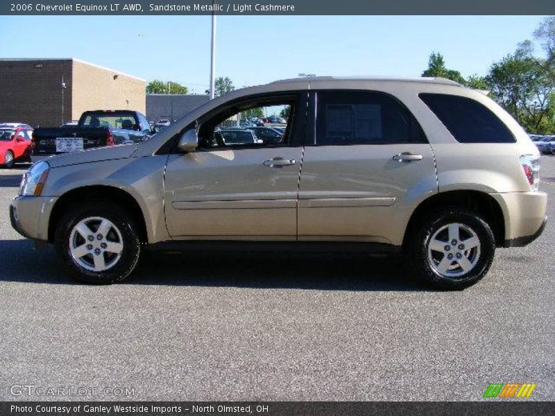 Sandstone Metallic / Light Cashmere 2006 Chevrolet Equinox LT AWD