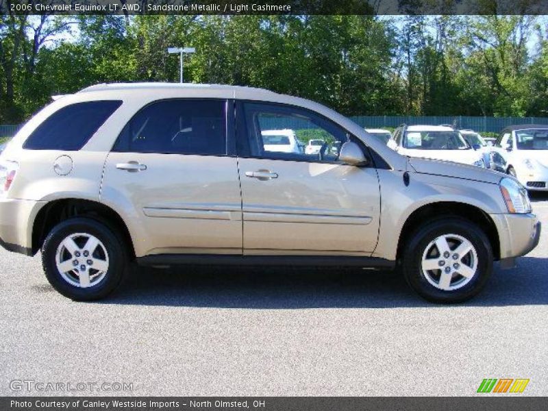 Sandstone Metallic / Light Cashmere 2006 Chevrolet Equinox LT AWD