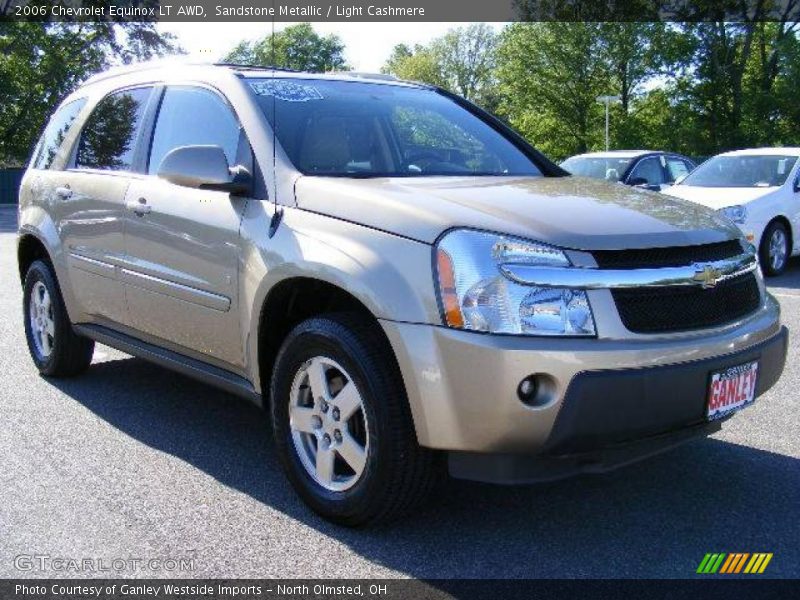 Sandstone Metallic / Light Cashmere 2006 Chevrolet Equinox LT AWD