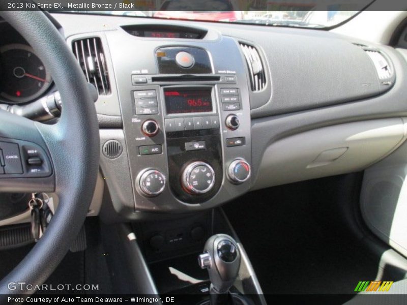 Metallic Bronze / Black 2013 Kia Forte EX