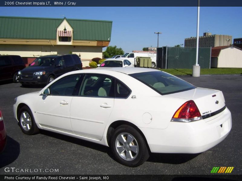 White / Gray 2006 Chevrolet Impala LT