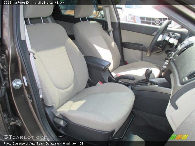 Metallic Bronze / Black 2013 Kia Forte EX