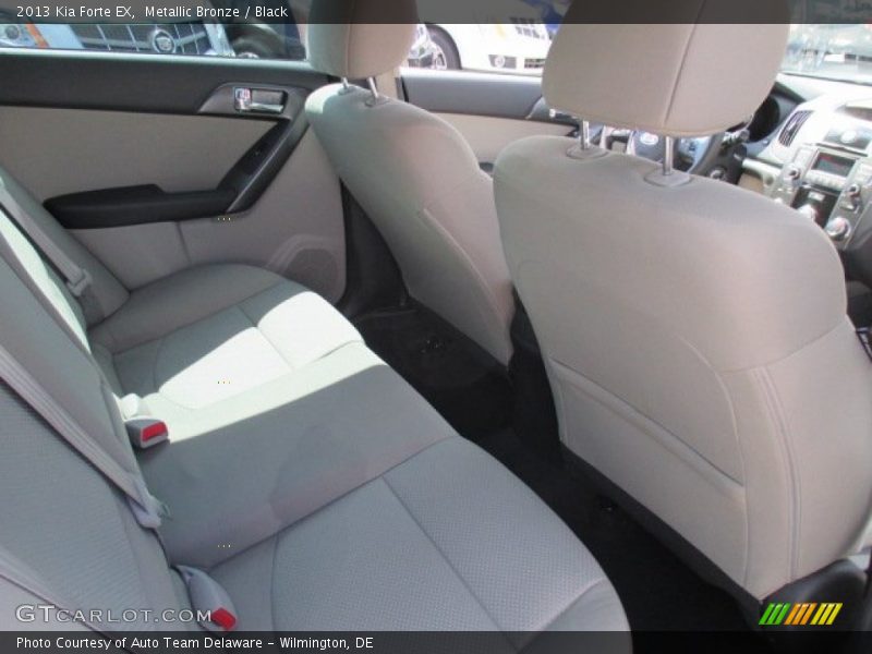 Metallic Bronze / Black 2013 Kia Forte EX
