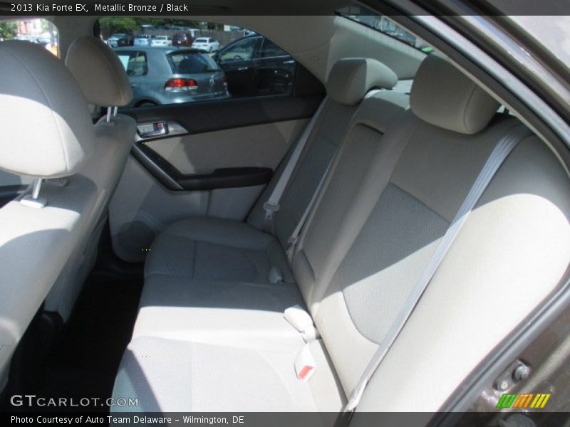 Metallic Bronze / Black 2013 Kia Forte EX