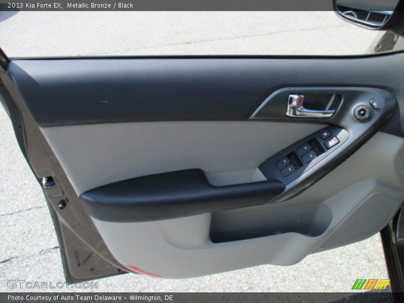 Metallic Bronze / Black 2013 Kia Forte EX