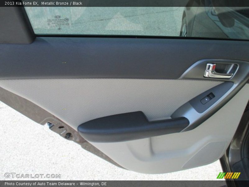 Metallic Bronze / Black 2013 Kia Forte EX