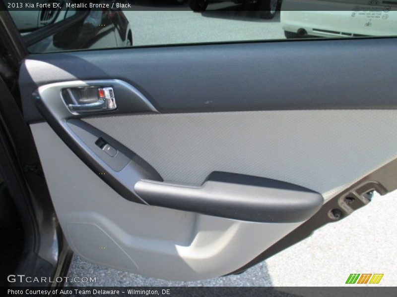 Metallic Bronze / Black 2013 Kia Forte EX