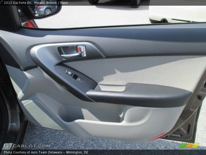 Metallic Bronze / Black 2013 Kia Forte EX