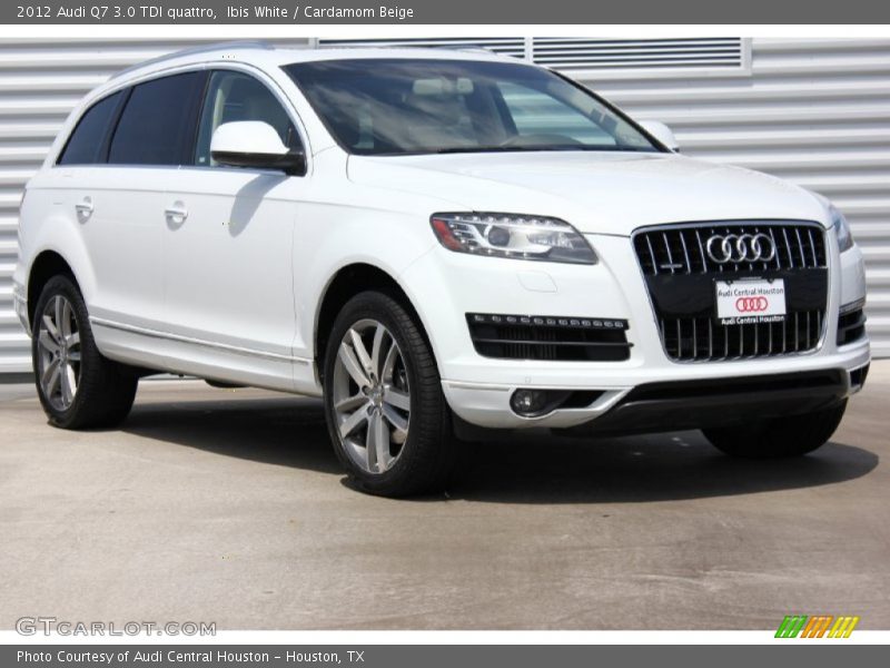 Ibis White / Cardamom Beige 2012 Audi Q7 3.0 TDI quattro