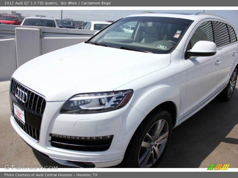 Ibis White / Cardamom Beige 2012 Audi Q7 3.0 TDI quattro