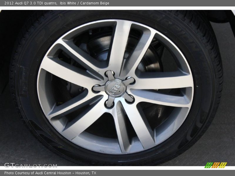 Ibis White / Cardamom Beige 2012 Audi Q7 3.0 TDI quattro