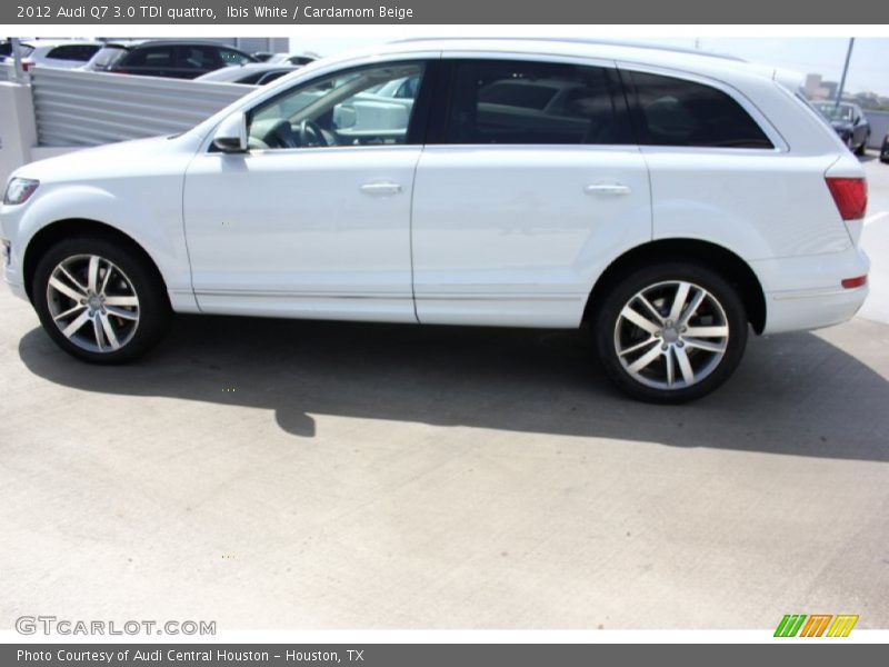 Ibis White / Cardamom Beige 2012 Audi Q7 3.0 TDI quattro