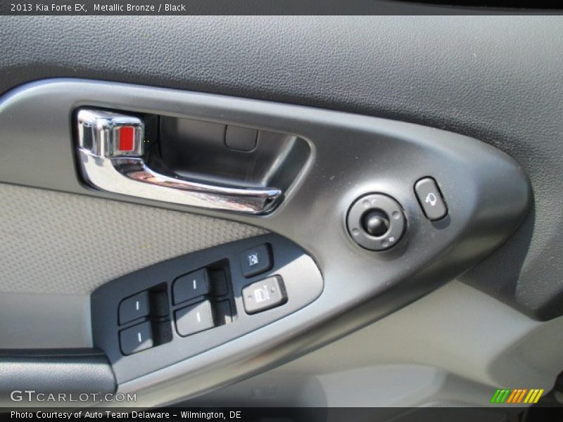 Metallic Bronze / Black 2013 Kia Forte EX