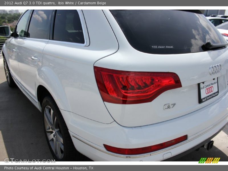 Ibis White / Cardamom Beige 2012 Audi Q7 3.0 TDI quattro