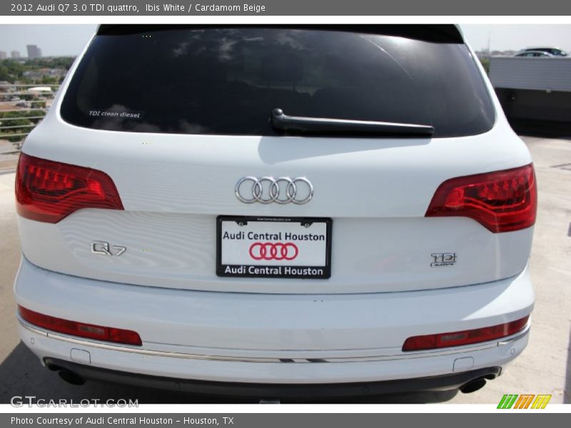 Ibis White / Cardamom Beige 2012 Audi Q7 3.0 TDI quattro