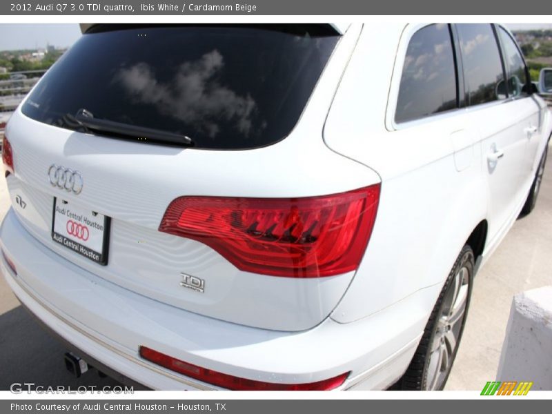 Ibis White / Cardamom Beige 2012 Audi Q7 3.0 TDI quattro