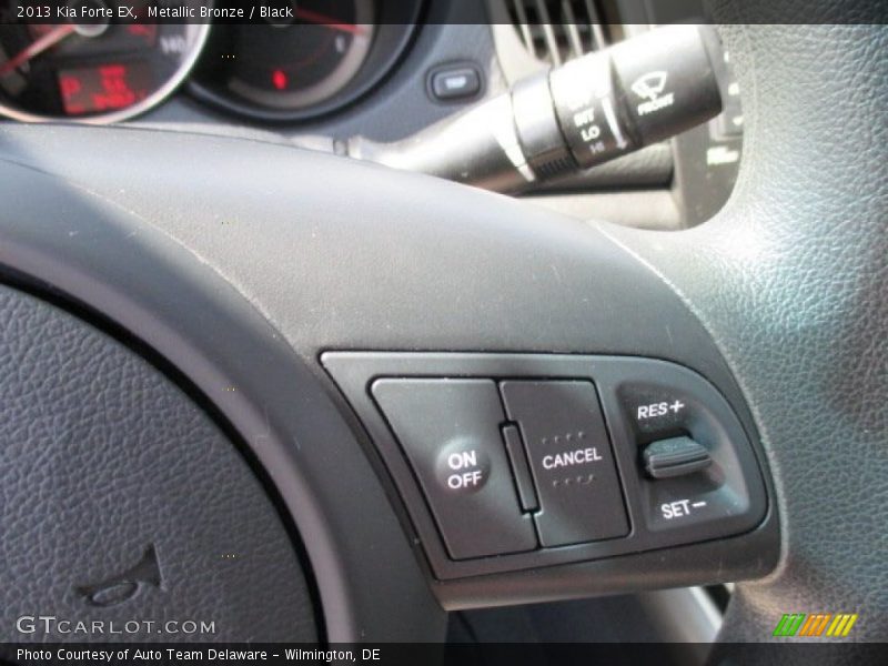 Metallic Bronze / Black 2013 Kia Forte EX