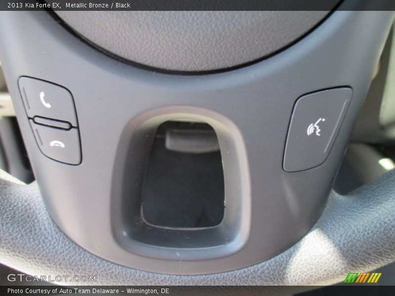 Metallic Bronze / Black 2013 Kia Forte EX