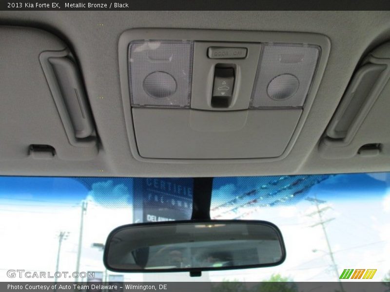 Metallic Bronze / Black 2013 Kia Forte EX