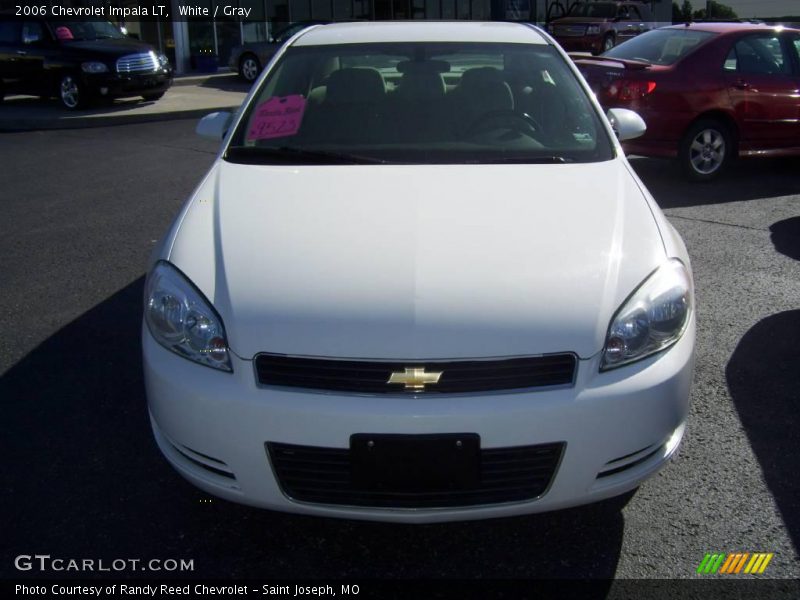 White / Gray 2006 Chevrolet Impala LT