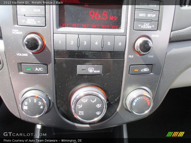 Metallic Bronze / Black 2013 Kia Forte EX