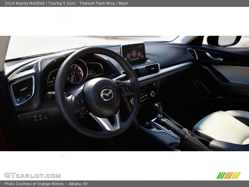 Titanium Flash Mica / Black 2014 Mazda MAZDA3 i Touring 5 Door