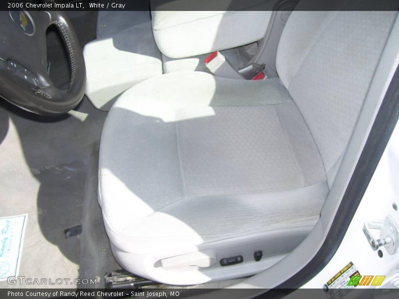 White / Gray 2006 Chevrolet Impala LT