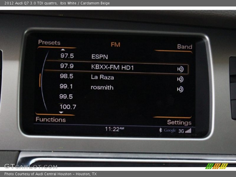 Ibis White / Cardamom Beige 2012 Audi Q7 3.0 TDI quattro