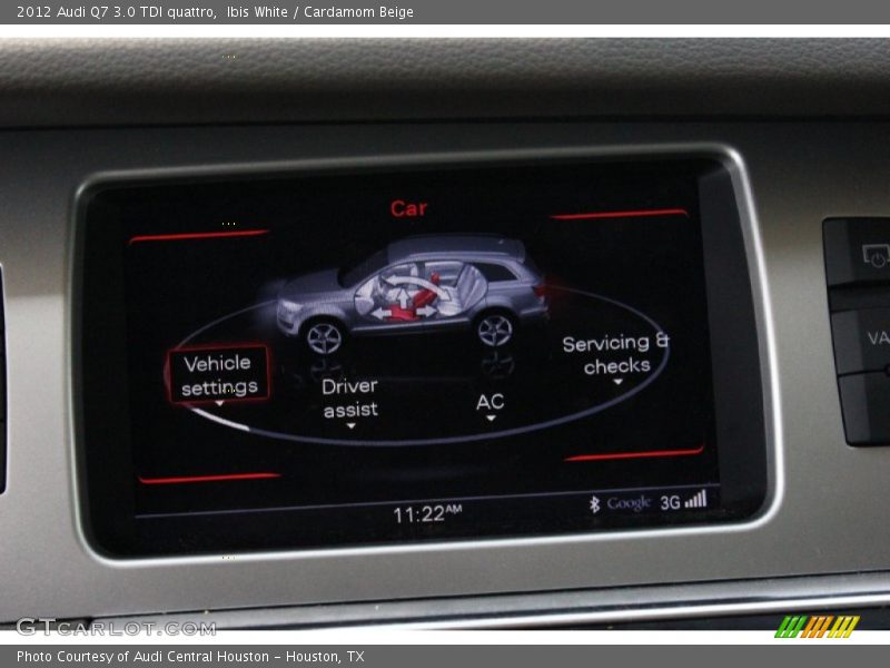 Ibis White / Cardamom Beige 2012 Audi Q7 3.0 TDI quattro