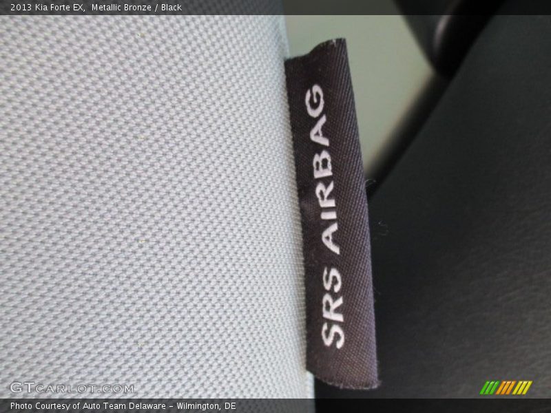 Metallic Bronze / Black 2013 Kia Forte EX