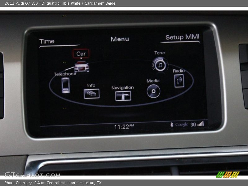 Ibis White / Cardamom Beige 2012 Audi Q7 3.0 TDI quattro