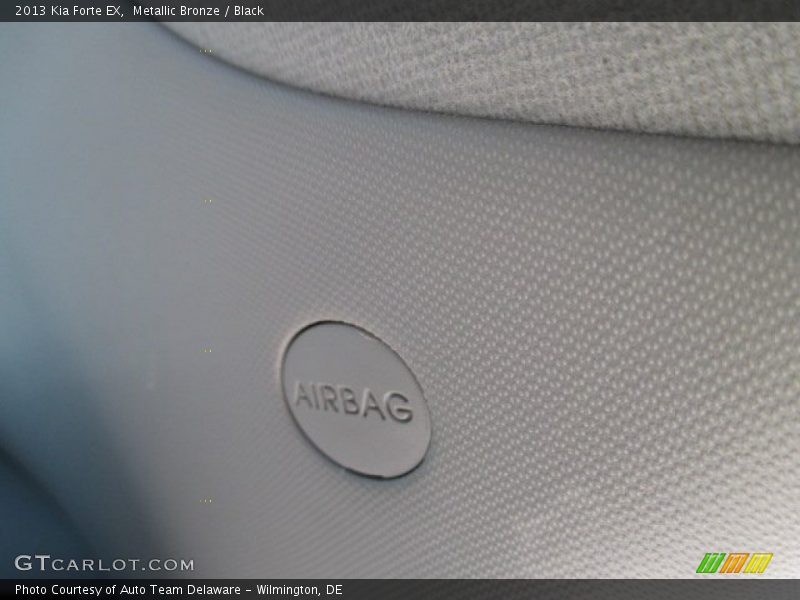 Metallic Bronze / Black 2013 Kia Forte EX