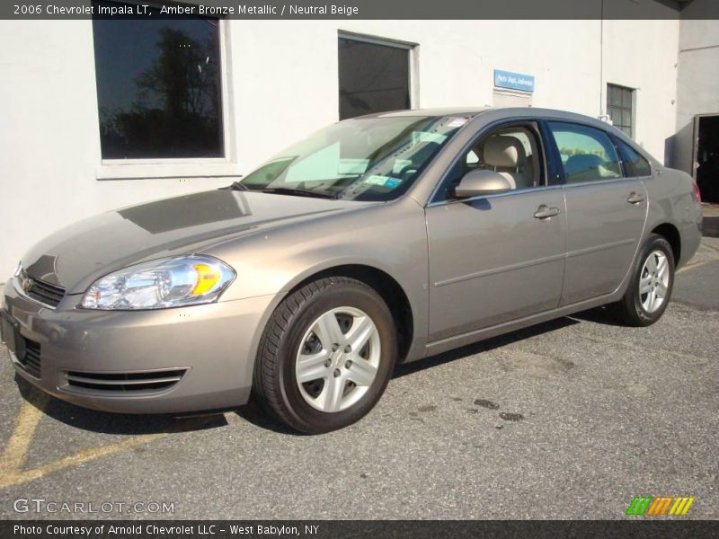 Amber Bronze Metallic / Neutral Beige 2006 Chevrolet Impala LT