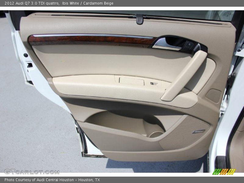 Ibis White / Cardamom Beige 2012 Audi Q7 3.0 TDI quattro