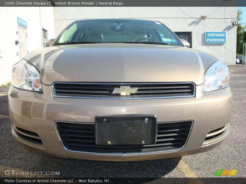Amber Bronze Metallic / Neutral Beige 2006 Chevrolet Impala LT