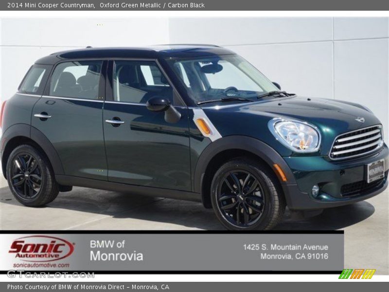 Oxford Green Metallic / Carbon Black 2014 Mini Cooper Countryman
