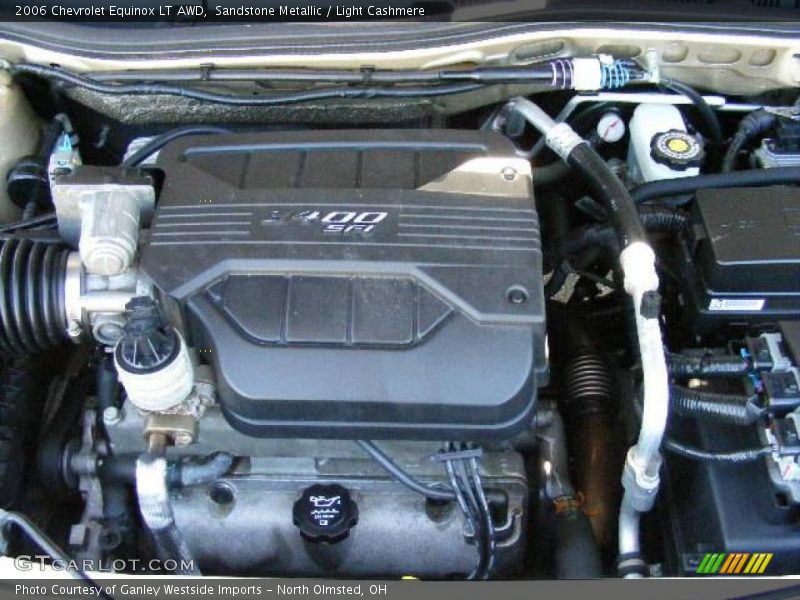 Sandstone Metallic / Light Cashmere 2006 Chevrolet Equinox LT AWD