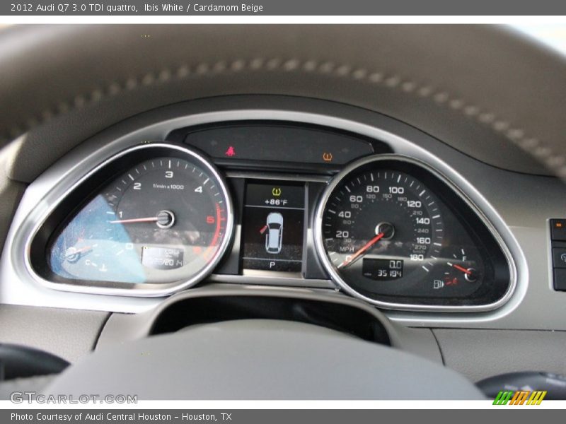 Ibis White / Cardamom Beige 2012 Audi Q7 3.0 TDI quattro