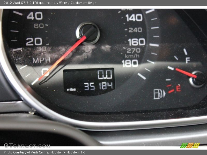 Ibis White / Cardamom Beige 2012 Audi Q7 3.0 TDI quattro