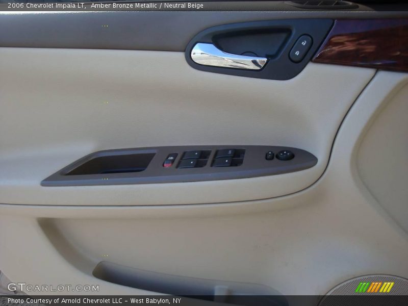 Amber Bronze Metallic / Neutral Beige 2006 Chevrolet Impala LT