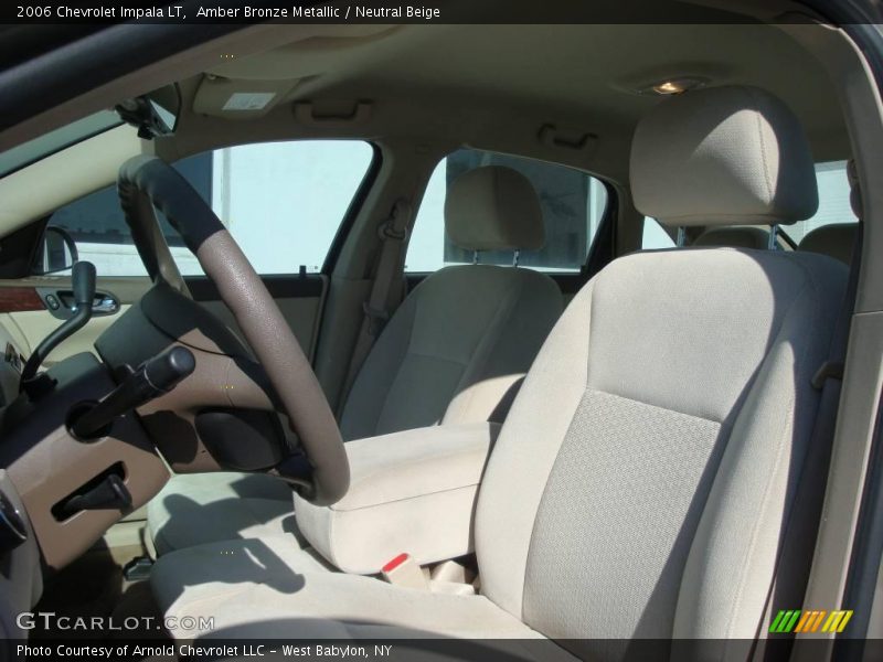 Amber Bronze Metallic / Neutral Beige 2006 Chevrolet Impala LT