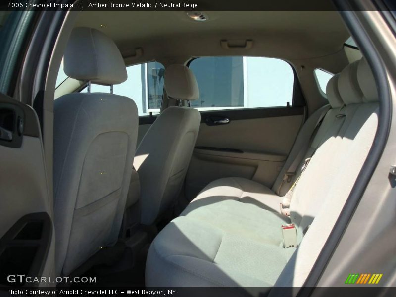 Amber Bronze Metallic / Neutral Beige 2006 Chevrolet Impala LT