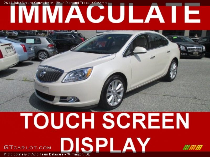 White Diamond Tricoat / Cashmere 2014 Buick Verano Convenience