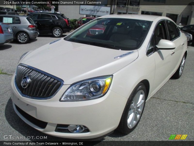 White Diamond Tricoat / Cashmere 2014 Buick Verano Convenience